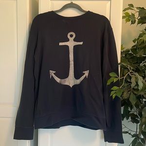 anchor crewneck